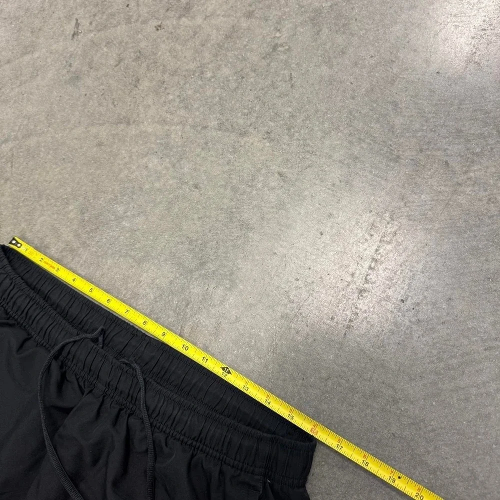 Vintage Nike Track Pants Black Baggy Gorpcore Straight Leg Athletic XXL